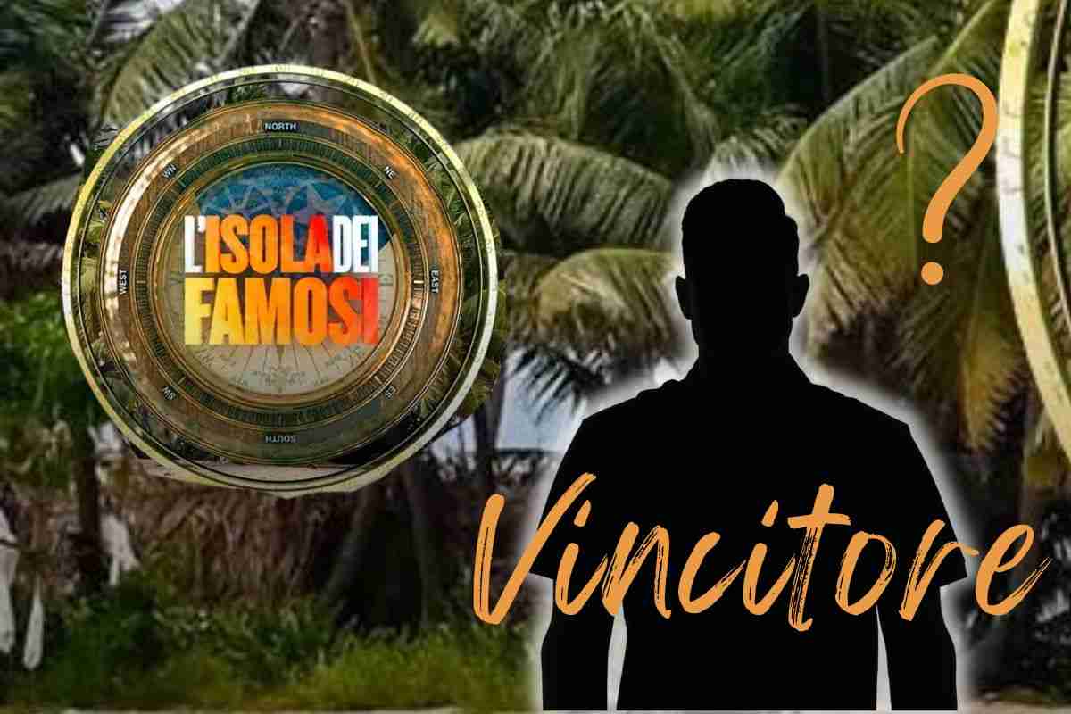 Dopo una settimana, compare il nome del concorrente vincitore de "L'Isola dei Famosi"