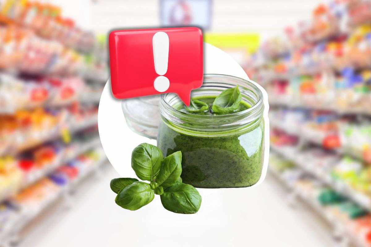 Allerta alimentare per il pesto del supermercato 